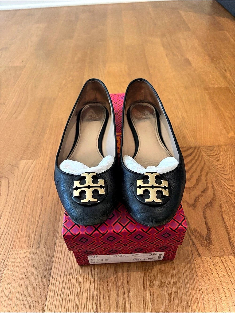 Tory Burch Ballet Flat Leather Ballet Flats